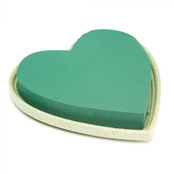 OASIS® Styropor Ideal Floral Foam Solid Heart 