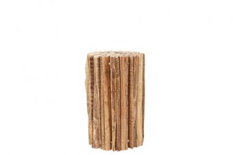 Lagdo Wooden Plinth - 40cm