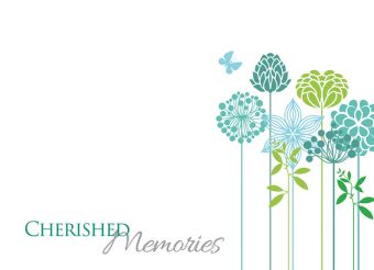 Cherished Memories - Modern Flowers (60-01057-GROUP)